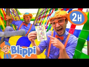 Indoor Playground Fun & Games! | BEST OF BLIPPI TOYS | Educational Videos for Kids