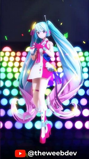 🅼🅼🅳 Hatsune Miku / B no Revenge - Oshi no Ko OP S3 Anime Dance【Motion DL】#Shorts