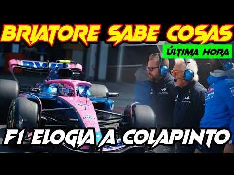Briatore on the wall knows things about Alpine F1 and is in control; F1 praises Colpinto's start