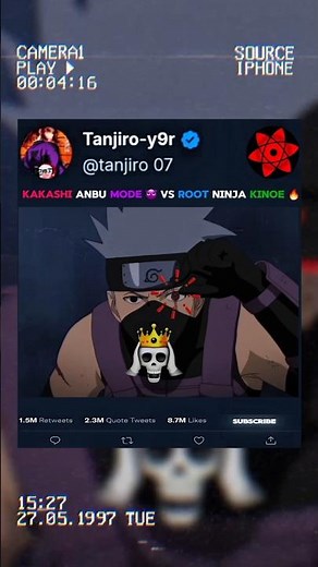 Kakashi’s Darkest Fight 😳💀