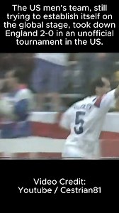 A game that helped change how the world viewed U.S. soccer 🇺🇸 The 1993 win over England wasn’t just an upset -- it was a statement. Meola standing tall, goals from Dooley and Lalas, and a young program starting to believe it belonged on the world stage. | This Is American Soccer