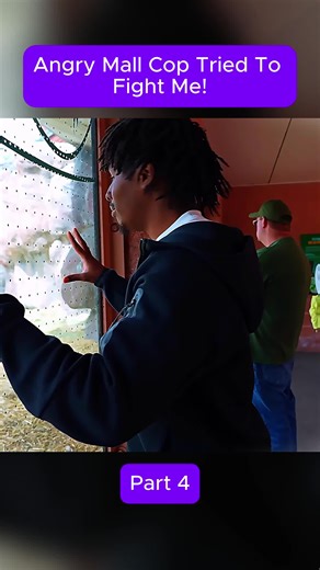 Angry Mall Cop Tried To Fight Me! P4 #jrjayy | angry reactions fight