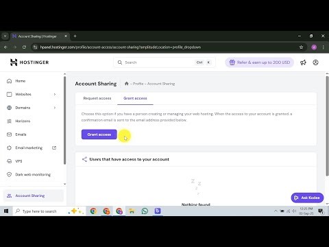 How to Add Team Members on Hostinger