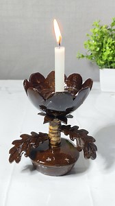 1.5M views · 19K reactions | Create a STUNNING Coconut Shell️Candle Stand便#shorts #diy #shortsfeed #song #lovesong #coconutshellartandcraft #diycoconutshellflower #coconutshellflowermaking #coconutshellflower #QuickCrafts #EcoFriendlyCrafts #EcoFriendlyArt #coconutshellcraft #coconut # | Master Ideas | Facebook