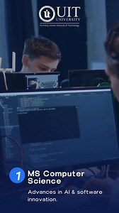 UIT University – Fall 2025 Admissions Now Open for Master Programs....