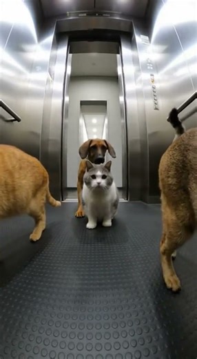 🐶🐱 Dog Chases Cats… Unbelievable Speed Showdown #pets #funny #animals