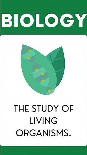 "What is Biology? | Explained in 30 Seconds!" #Biology