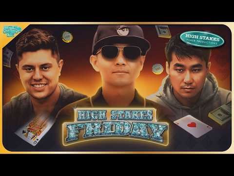 Rampage, Mariano, Mike X & Brown Balla Play HIGH STAKES $100/100 - Commentary by David Tuchman