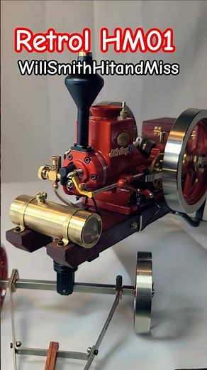 Retrol HM-01/ Hit & Miss Engine from #stirlingkit
