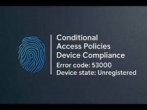 Configuring Conditional Access Policies in Entra ID: Zero Trust with MFA + Compliant Devices