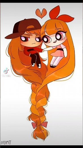 Blossom x Brick love story//PPG//RRB