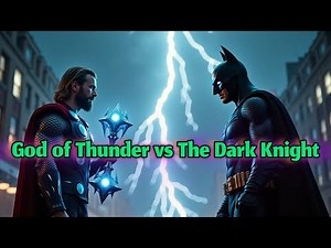 Thor vs Batman – The Ultimate Cinematic Battle | God of Thunder vs The Dark Knight