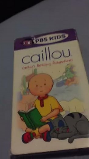 Caillou: Caillou’s Reading Adventures VHS Review