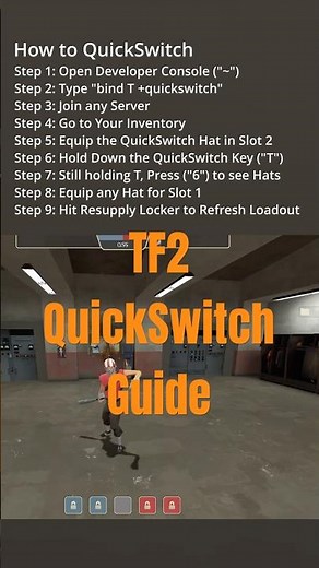 Team Fortress 2 Quickswitch Guide #teamfortress2 #tf2 #gaming