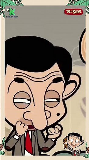 Mr. Bean's Coffee Machine Chaos! ☕ | International Coffee Day | Cartoon for Kids | #shorts