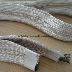 [Hot Item] Knitted Woven Weave Graphite Coated High Temperature Fiberglass Oven Door Seal Rope