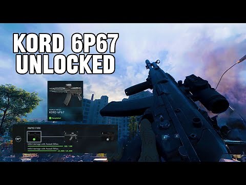 Unlocking the KORD 6P67 AR Weapon Challenge in Battlefield 6!