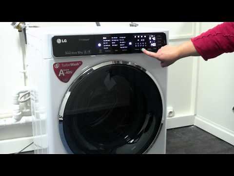 Les Numériques : Lave-linge LG F14952WHS avec connectivité NFC