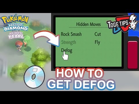 How to get HM Defog in Pokémon Brilliant Diamond and Shining Pearl