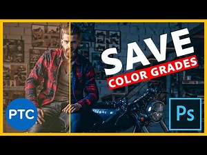 BEST WAY To Save Your Photoshop Color Grades and Apply Them To Any Photo! 90-Second Tip #16