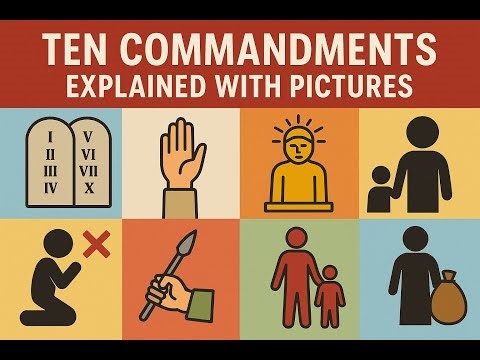 The Ten Commandments Explained Like Never Before 🙏✨
