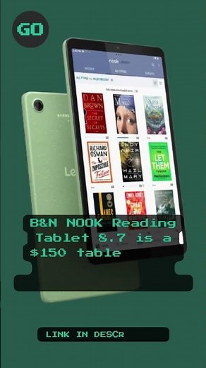B&N NOOK Reading Tablet 8.7 is a $150 tablet with Android 15 and MediaTek Helio G85.