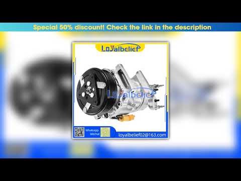 Unboxing SD6V12 AC Compressor For Mini Cooper R56 2007-2012 64529223392 64522758433 64522758145 645