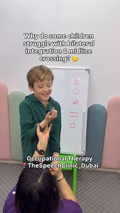 Why do some children struggle with bilateral integration & midline crossing? 🤔 Bilateral integration and midline crossing require both sides of the brain to communicate smoothly. When this coordination is immature or disrupted, children may find everyday tasks challenging. ✨ Common reasons include: • Retained primitive reflexes (especially ATNR) • Limited tummy time or movement experiences in early years • Poor core strength and postural control • Sensory processing differences • Underdeveloped