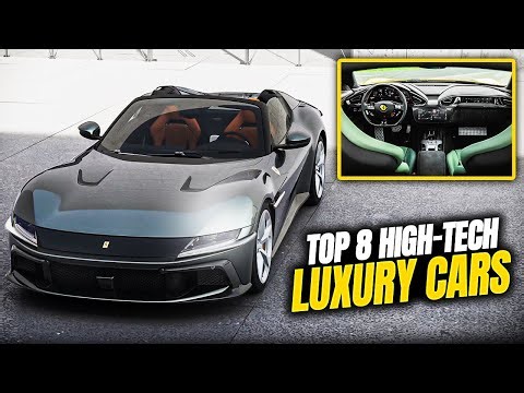 Top 8 Luxury Cars With Next-Level Technology (2025)
