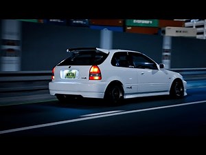 EK9 Honda Civic Type R Loud Ride | VTEC Exhaust | JDM | 4K