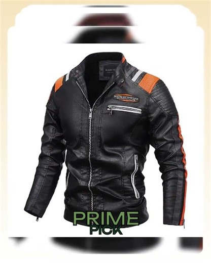 NEW Motorcycle Leather Coat For Men Autumn And Winter New Men