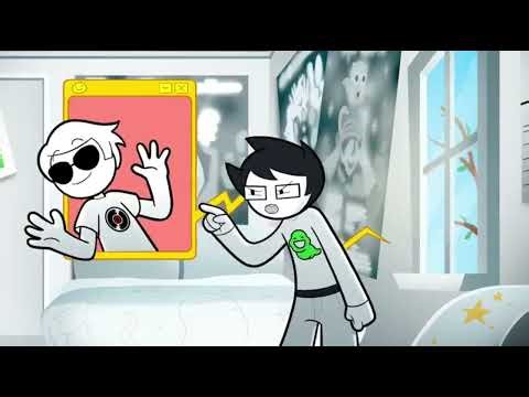 1:26 seconds of dave strider from the homestuck pilot :)