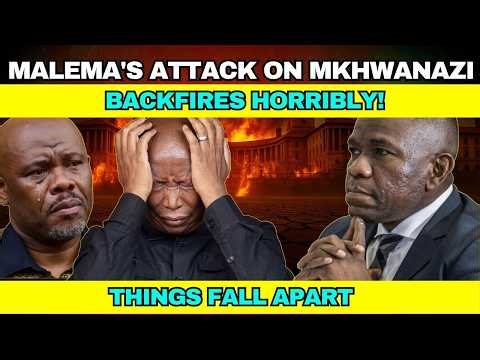 Malema's ATTACK on Gen. Mkhwanazi Backfires HORRIBLY!