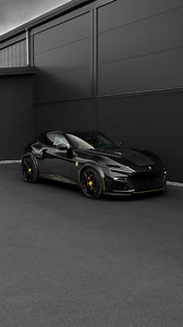 Novitec Purosangue Esteso with yellow accents … #Novitec #Ferrari #Purosangue #V12 #Symphony #NovitecExhaust #PurePower #SupercarSounds #roar #best #sound #ViralRoar #supercar #italy #fuv #suv #nature | NOVITEC GROUP