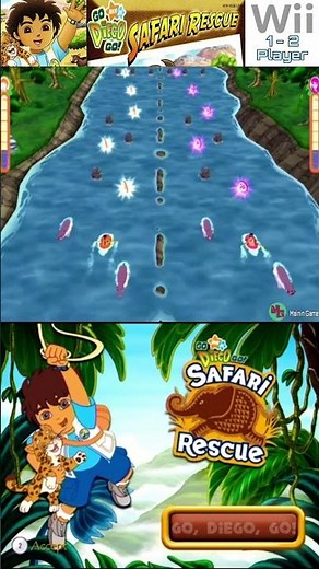 rubber raft racer - Go, Diego, Go! Safari Rescue adventure games - mainin game