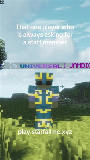 Our staff are always happy to help anyone in need! #minecraft #minecraftmemes #minecraftserver #minecraftsmp #smp
