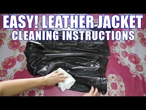 How to Clean Leather Jacket at Home – Easy Stains Cleaning Instructions!