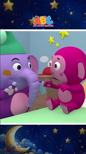 😴 Let’s Go to Sleep 🌙 Version 1 💤 #shorts #nurseryrhymes #kidssongs #allbabieschannel
