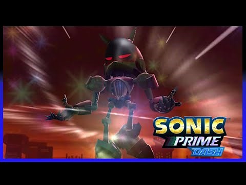 Sonic Prime Dash - Grim Sonic 🤖 (MAX Level) Gameplay Showcase