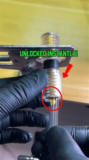 🔐9-in-1 Tubular Lock Pick Set! ⚙️Fits most tubular locks, sharpens precision unlocking. Stainless steel build, fast results for pros!Pick & decode with ease—grab yours now! ✨🔧 | Gaugerule G