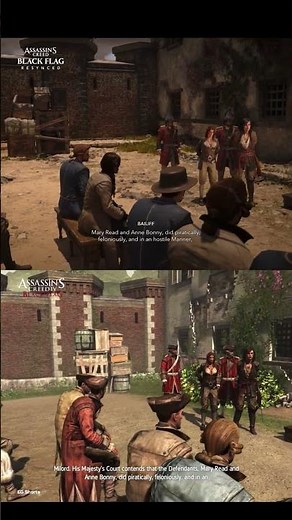 Mary Read & Anne Bonny Court Scene | OG vs Resynced 😮‍🔥