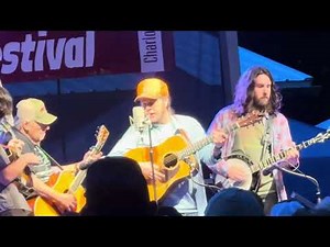 Billy Strings ‘’Little Cabin Home on the Hill’’ w/ Terry Barber 6/19/25 Charlotte Bluegrass Festival