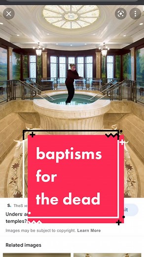 baptism for the dead! #exmormon #exmo #exlds