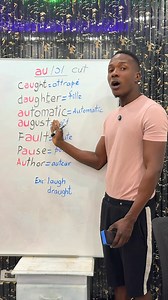 11K views · 380 reactions | Comment prononcer le digraph AU en Anglais Part 7 | Kendy Loverken Auguste | Facebook