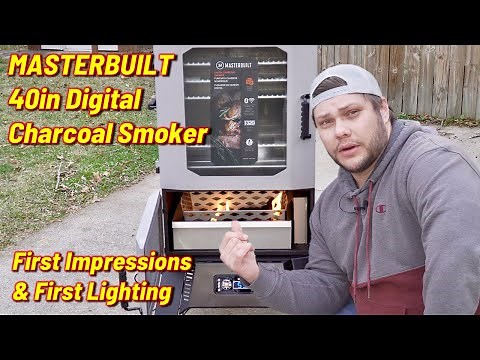 Masterbuilt Digital Charcoal Smoker Review | Initial Thoughts & First Light