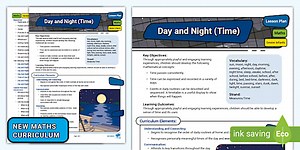 Day and Night Lesson Plan