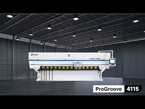 HARSLE ProGroove Vertical Grooving Machine | Max Sheet Size 4100×1500mm
