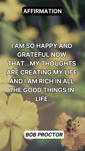 Bob Proctor's "I AM" Affirmation for Instant Abundance #affirmations #bobproctor #motivation