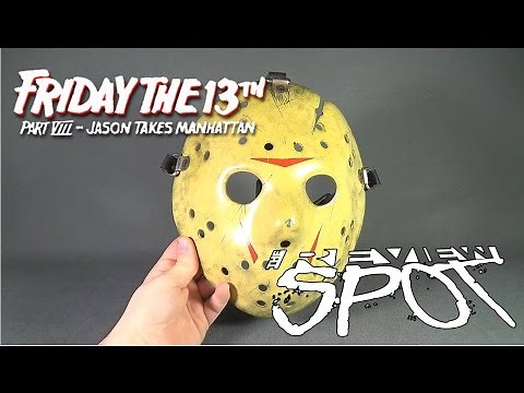 Friday the 13th Part 8 Jason Voorhees Replica Mask by FiberglassMasks.com | Video Review #HORROR