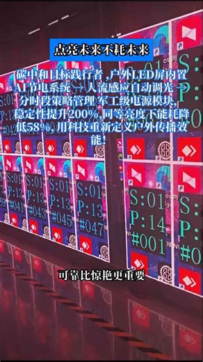 震撼视界！LED显示屏技术震撼登场
